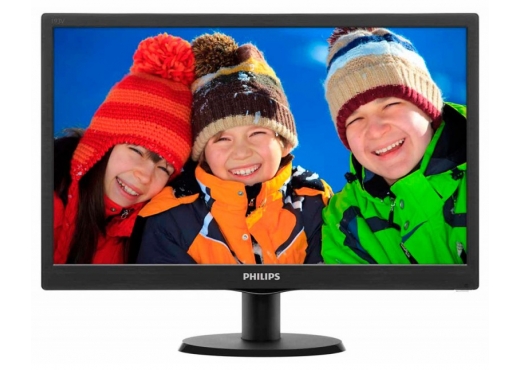 Philips 193V5LSB2 Glossy-Black TN LED 5ms 16:9 10M:1 200cd