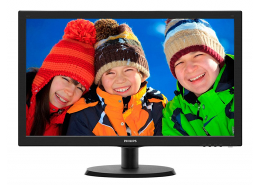 Philips 21.5" 223V5LSB2 (10/62) черный TN+film LED 5ms 16:9 матовая 200cd 1920x1080 D-Sub 2.61кг