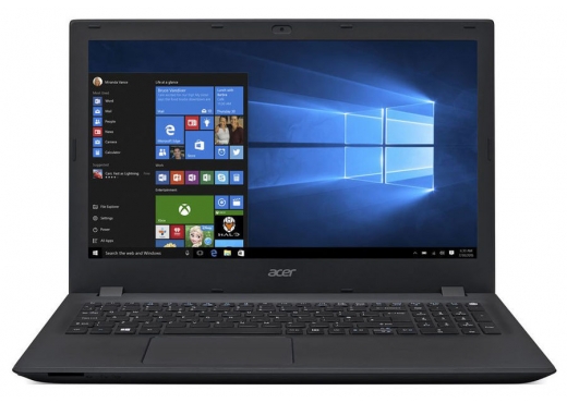 Ноутбук Acer Core i5 6200U/4Gb/500Gb/DVD-RW/Intel HD Graphics 520, 15.6", HD (1366x768)/WiFi/BT/Cam/Windows 10/MS Office Standard 2016/Kaspersky/black