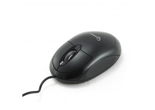 Мышь Gembird MUSOPTI9-901U, черный, USB, 1000DPI