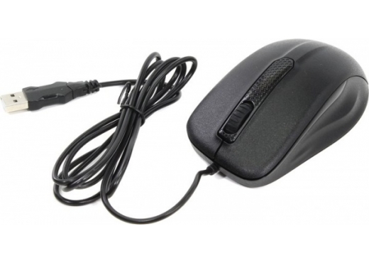 Мышь Oklick 175M черный оптическая (1000dpi) USB (2but) (MW-1323-OKLICK)