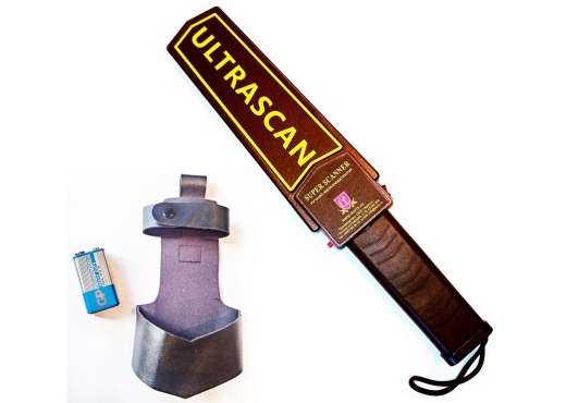 Ручной металлодетектор со звуком и вибрацией UltraScan Super Scanner