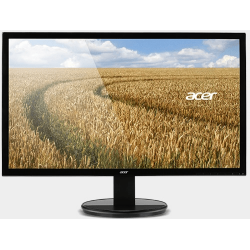 Acer 21.5" K222HQLb черный TN+film LED 5ms 16:9 матовая 100000000:1 200cd 90гр/65гр 1920x1080 D-Sub FHD 3.1кг