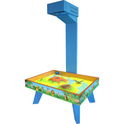 Интерактивная песочница SandBox- Два комплекта в одном. Умный развивающий стол